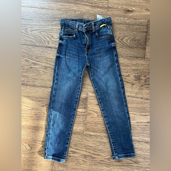 Zara Boys Size 6 Dark Wash Skinny Jean - Picture 1 of 3